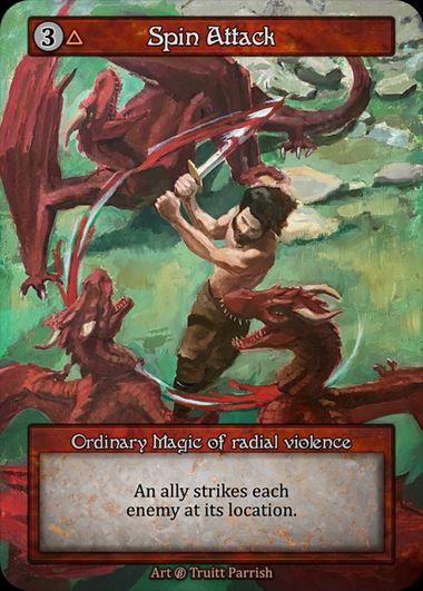 [Fire] Spin Attack [beta-Ordinary]